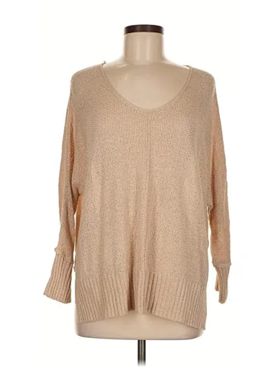 Pre-owned Fab'rik Pullover Sweater In Tan