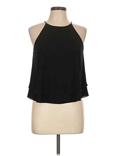 Pre-owned Fab'rik Sleeveless Blouse In Black