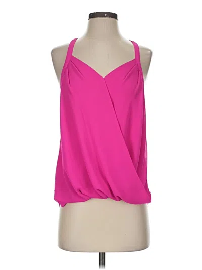 Pre-owned Fab'rik Sleeveless Blouse In Pink