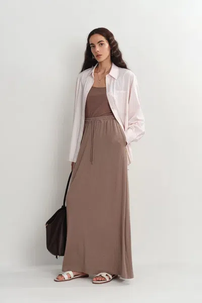 Fabrique Anja Oversized Shirt In Upf50+ Sun Protection Fabric In Pink