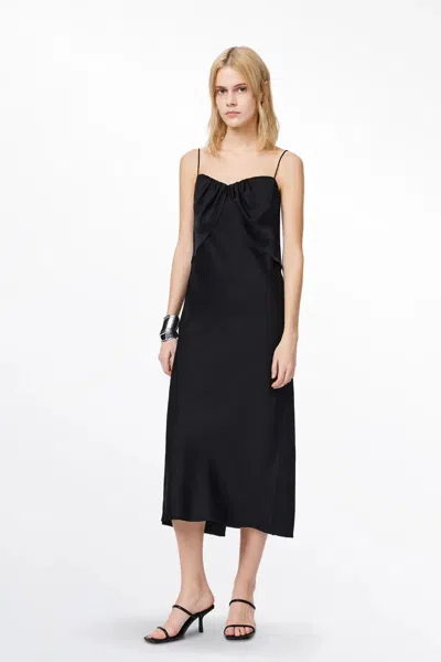 Fabrique Chloe Strap Dress In Black