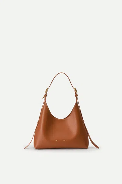 Fabrique Duomo Small Hobo Bag In Nappa Leather