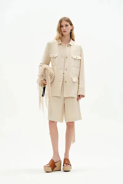 Fabrique Kai Patch Pocket Jacket In Four-way Stretch