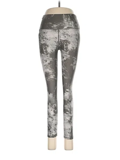 Pre-owned Fabrique Leggings In Silver
