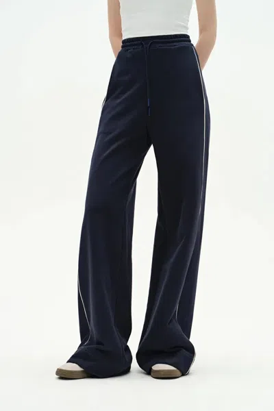 Fabrique Margot Jogger Casual Pants In Blue