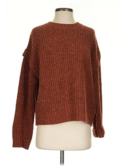 Pre-owned Fabrique Pullover Sweater In Brown