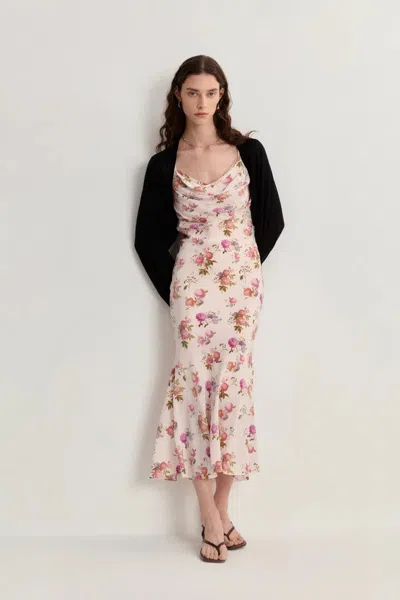 Fabrique Shrug Semi Sheer Cardigan In Tencel-silk Knit In Black