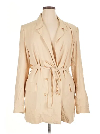 Pre-owned Fabrique Trenchcoat In Tan