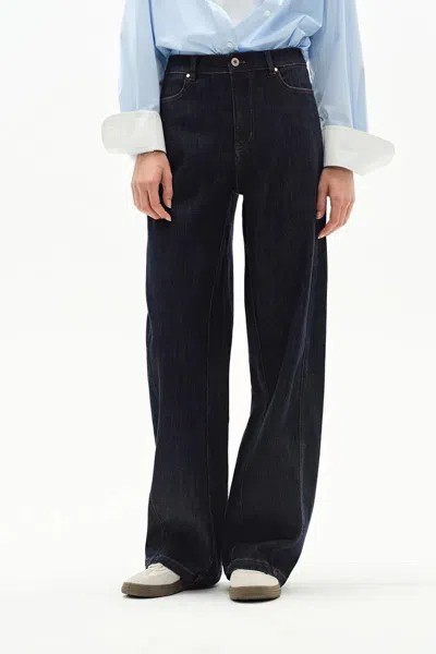 Fabrique Wendy Jeans In Raw Denim In Blue