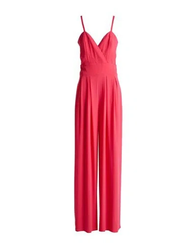 Fabrizia Dea Woman Jumpsuit Magenta Size 12 Polyester