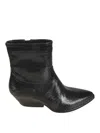 Fabrizio Del Carlo Boots Black In Black