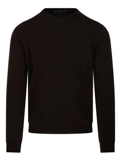 Fabrizio Del Carlo Crew-neck Jumper In Black
