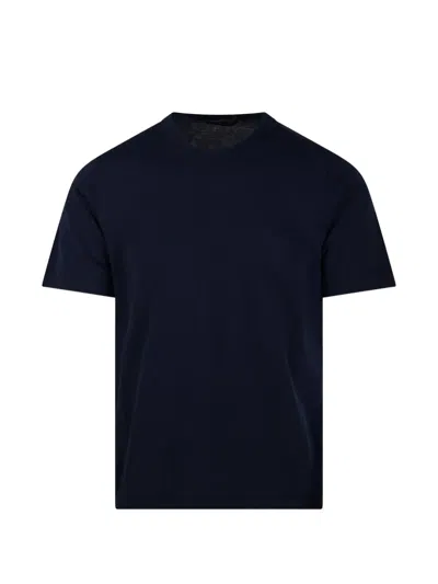 Fabrizio Del Carlo Crew-neck Short-sleeve T-shirt In Blue