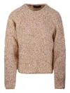 Fabrizio Del Carlo Crew-neck Sweater In Brown
