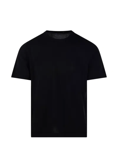 Fabrizio Del Carlo Crew-neck T-shirt In Black