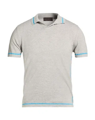 Fabrizio Del Carlo Man Sweater Grey Size Xl Cotton In Gray