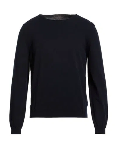 Fabrizio Del Carlo Man Sweater Midnight Blue Size Xl Merino Wool, Cashmere