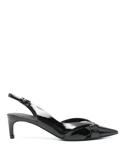 Fabrizio Del Carlo Paris Sling Back In Black