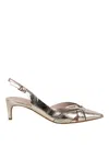 Fabrizio Del Carlo Shoe With Sling Back Heel