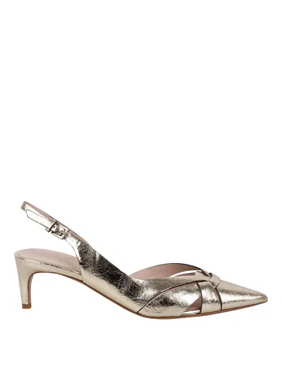Fabrizio Del Carlo Shoe With Sling Back Heel