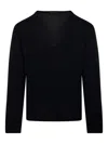 Fabrizio Del Carlo V-neck Sweater In Black