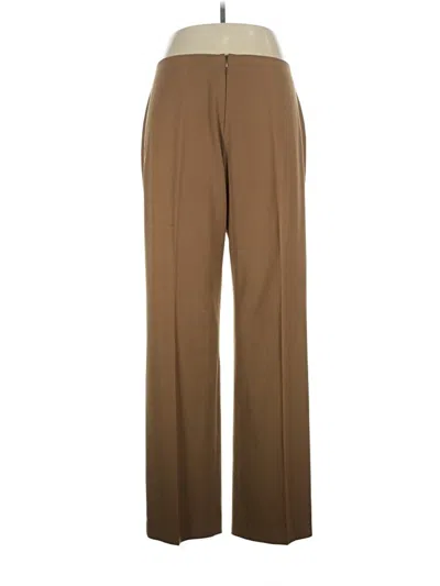 Pre-owned Fabrizio Gianni Dress Pants In Brown