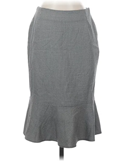 Pre-owned Fabrizio Gianni Formal Skirt In Gray