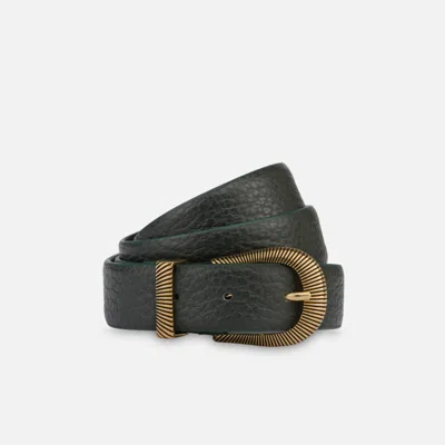 Fabrizio Mancini Belt Man  Belt Noa In Green Dollar