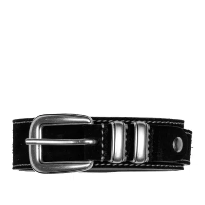 Fabrizio Mancini Belt Man  Tom Camoscio Black