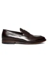 Fabrizio Silenzi Brown Calf Leather Moccasins