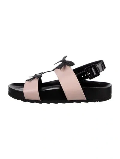 Pre-owned Fabrizio Viti Leather Sandals In Pink