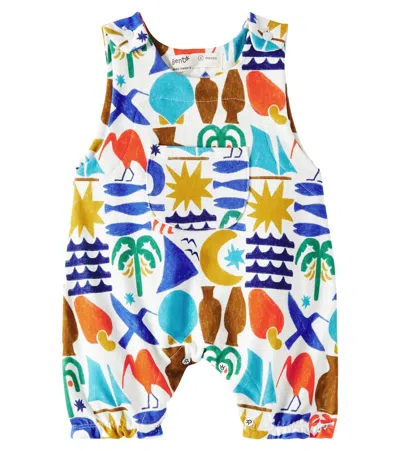 Fabula Baby Beirinha Cotton-blend Romper In Multicoloured