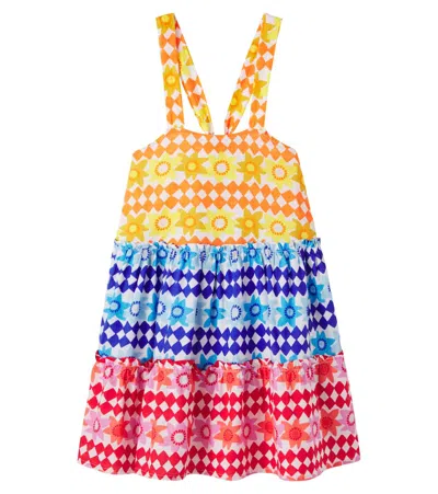 Fabula Kids' Fábula Printed Cotton Dress In Multi