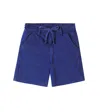 Fabula Cotton-blend Bermuda Shorts In Blau