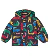 Fabula Fábula Jacassauro Printed Puffer Jacket In Multi