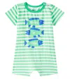 Fabula Baby Cotton Playsuit In Off White