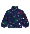 Fabula Fábula Planetonico Fleece Jacket In Blue