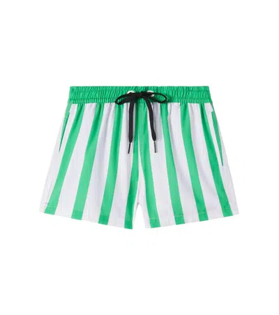 Fabula Kids' Fábula Striped Bermuda Shorts In Multi