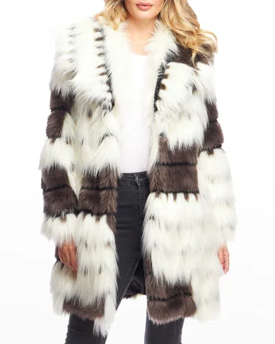 Fabulous Furs Alter Ego Faux Fur Coat In Multi