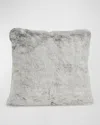 Fabulous Furs Couture Collection Pillow In Gray