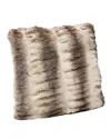 Fabulous Furs Couture Collection Pillow In Truffle Mink