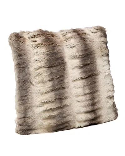Fabulous Furs Couture Collection Pillow In Brown