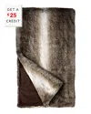 Fabulous Furs Donna Salyers' Fabulous-furs Signature Series Throw With $25 Credit
