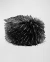 Fabulous Furs Faux Fur Cossack Hat In Smokey Fox