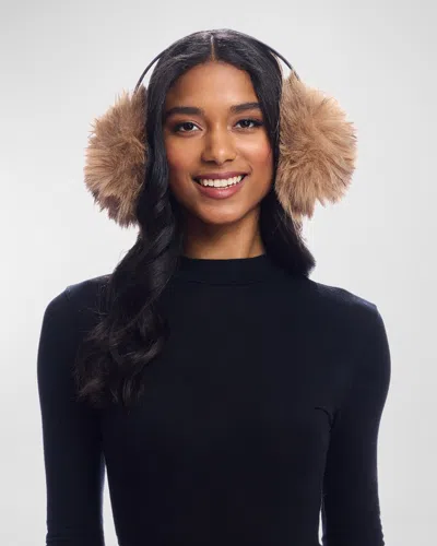 Fabulous Furs Fluffy Faux Fur Ear Muffs In Leopard