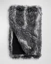 Fabulous Furs Limited Edition Faux-fur Throw In Black