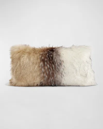 Fabulous Furs Limited Edition Pillow, 12" X 22" In Multi