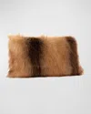 Fabulous Furs Limited Edition Pillow, 12" X 22" In Red Fox