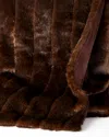 Fabulous Furs Signature Series Faux-fur Throw In Brown
