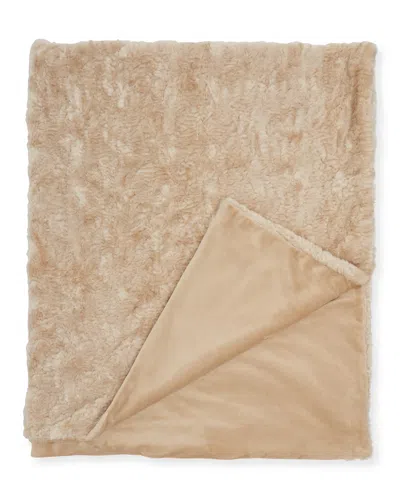 Fabulous Furs Signature Series Faux-fur Throw In Brown